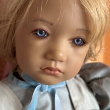 Милашка Skille от Annette Himstedt со своей маленькой куколкой
