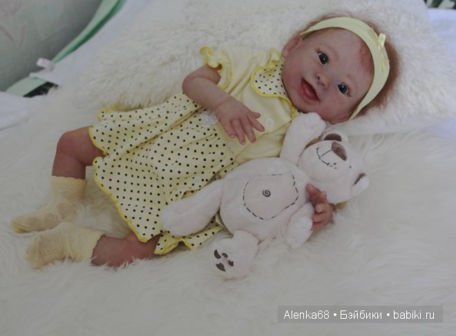 Реборн Анютка от Алёнушки Абахтимовой