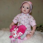 Малышка Джулия из лимитного молда Джульета от Натали Блик. Кукла реборн от Алёны Абахтимовой