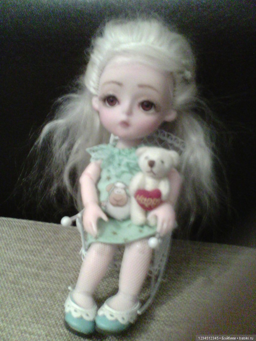 Хорошенькая овечка. А я свою прошила.