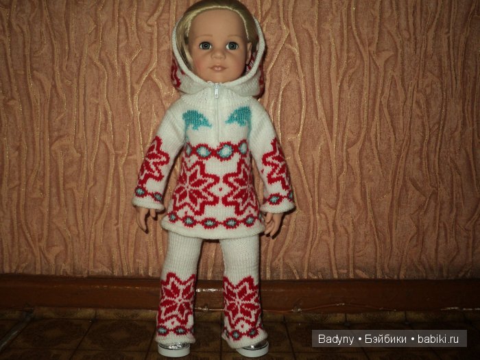 Костюм с капюшоном — Одежда и обувь для кукол своими руками: фото (фото 6)