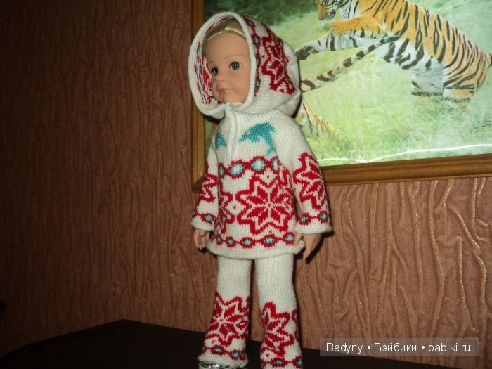 Костюм с капюшоном — Одежда и обувь для кукол своими руками: фото (фото 2)