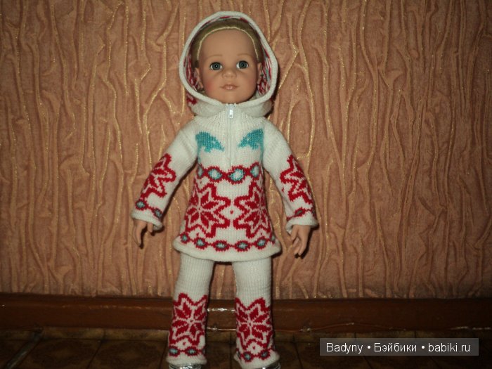 Костюм с капюшоном — Одежда и обувь для кукол своими руками: фото (фото 4)