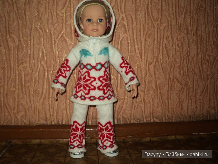 Костюм с капюшоном — Одежда и обувь для кукол своими руками: фото (фото 5)