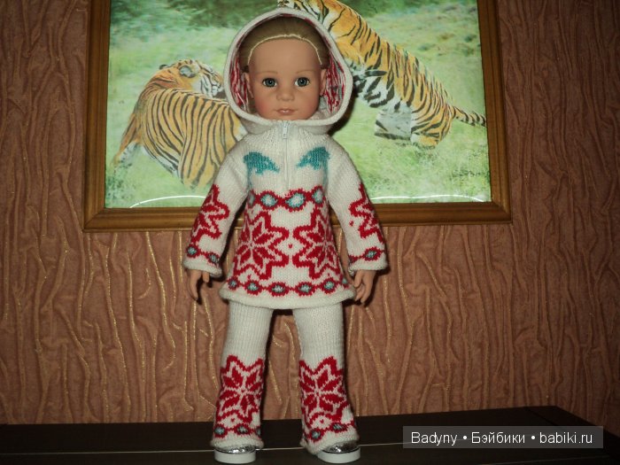 Костюм с капюшоном — Одежда и обувь для кукол своими руками: фото