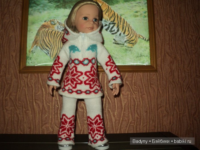 Костюм с капюшоном — Одежда и обувь для кукол своими руками: фото (фото 7)