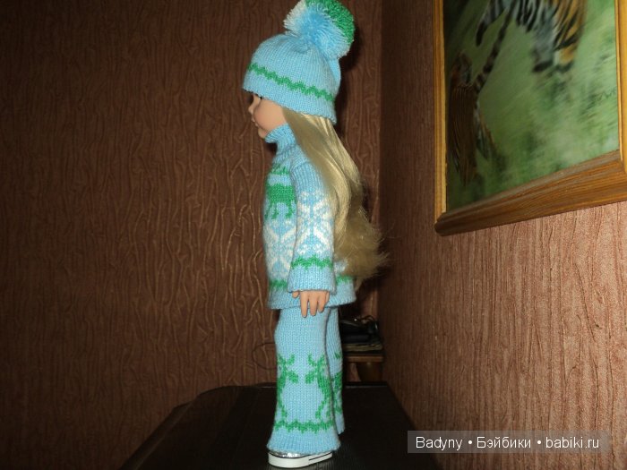 Костюм с лосями — Одежда и обувь для кукол своими руками: фото (фото 4)