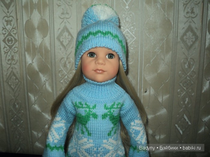 Костюм с лосями — Одежда и обувь для кукол своими руками: фото (фото 2)