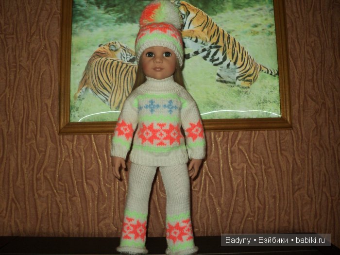 Лыжный костюм номер 2 — Одежда и обувь для кукол своими руками: фото