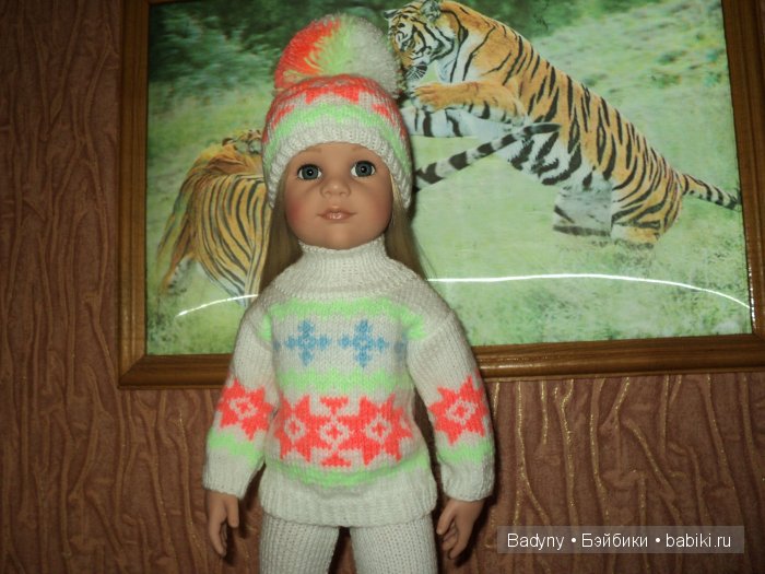 Лыжный костюм номер 2 — Одежда и обувь для кукол своими руками: фото (фото 3)