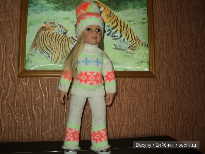 Лыжный костюм номер 2 — Одежда и обувь для кукол своими руками: фото (фото 4)
