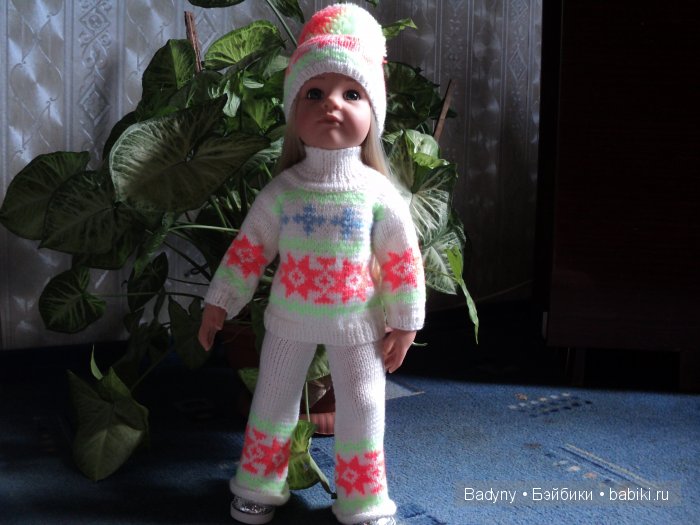 Лыжный костюм номер 2 — Одежда и обувь для кукол своими руками: фото (фото 8)