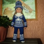 Костюмчик для моей девочки. Одеваем кукол Готц