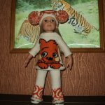 Костюмчик для моей девочки,мишка.