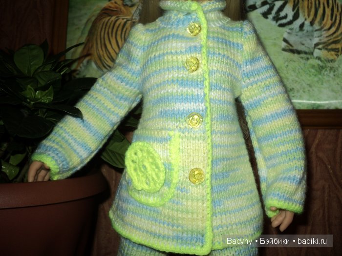 Весенний костюм для моей девочки (фото 7)