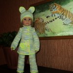 Весенний костюм для моей девочки.