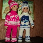 Новые костюмчики для моих девочек.