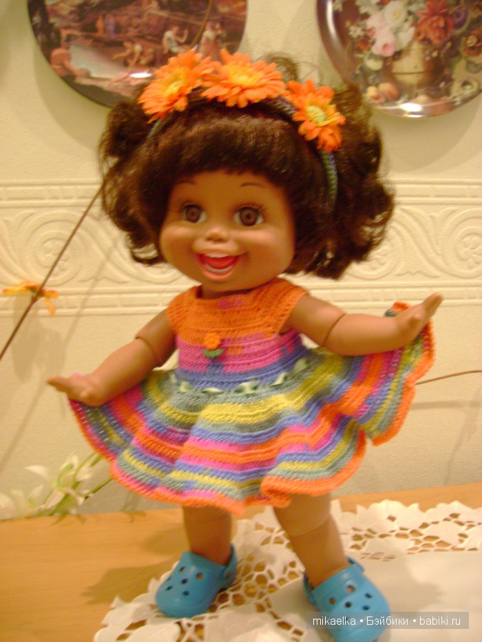 Вяжу...вяжу...Наряды для Фейсинок