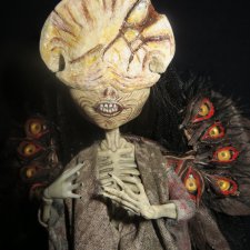 Смерть из киноленты "Хелбой 2". ООАК из Скелиты Калаверас Монстр Хай