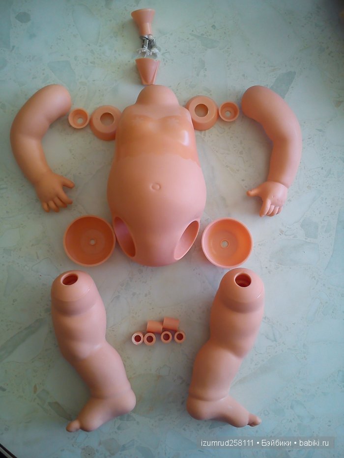 Как перетянуть банную малышку "Galoob baby fase"
