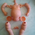 Как перетянуть банную малышку "Galoob baby fase"