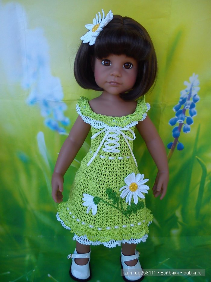Цветы для "Gotz" — Одежда и обувь для кукол своими руками: фото (фото 3)