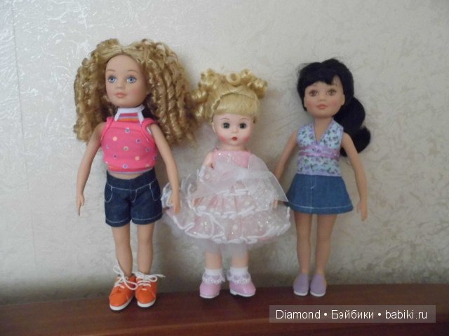 Madame Alexander Take Along Friend 9"