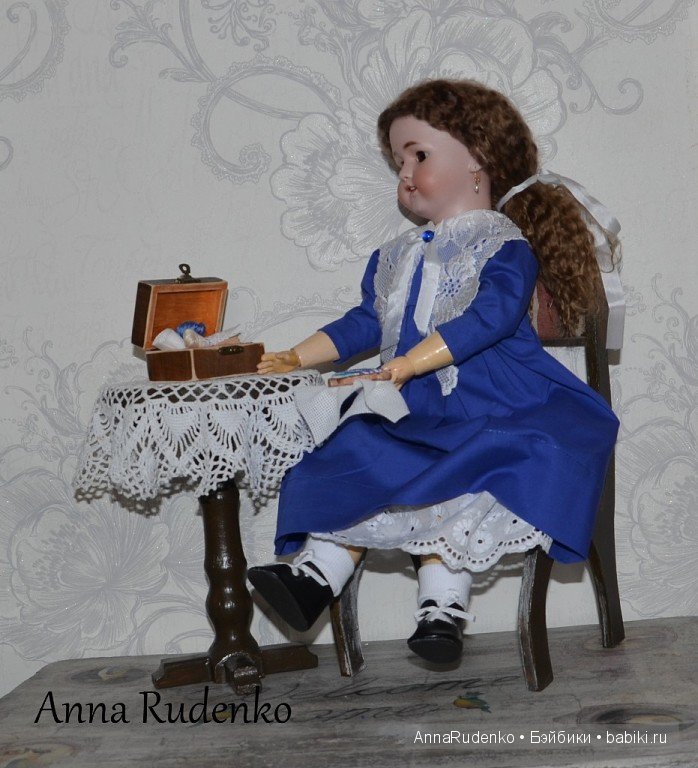 Я назвала её Софи, куколка фирмы Simon & Halbig