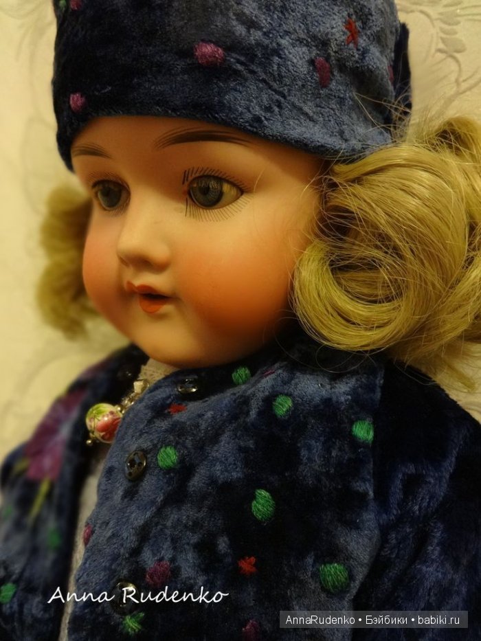 Антикварная кукла Луиза. Armand Marseille