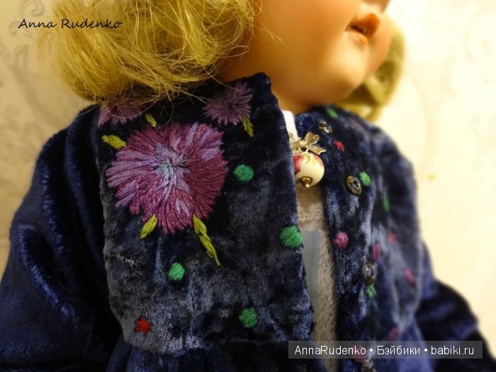 Антикварная кукла Луиза. Armand Marseille