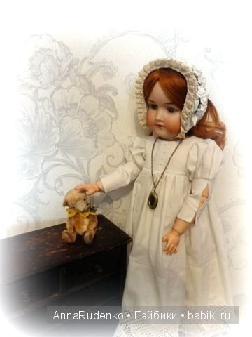 Антикварная кукла Луиза. Armand Marseille