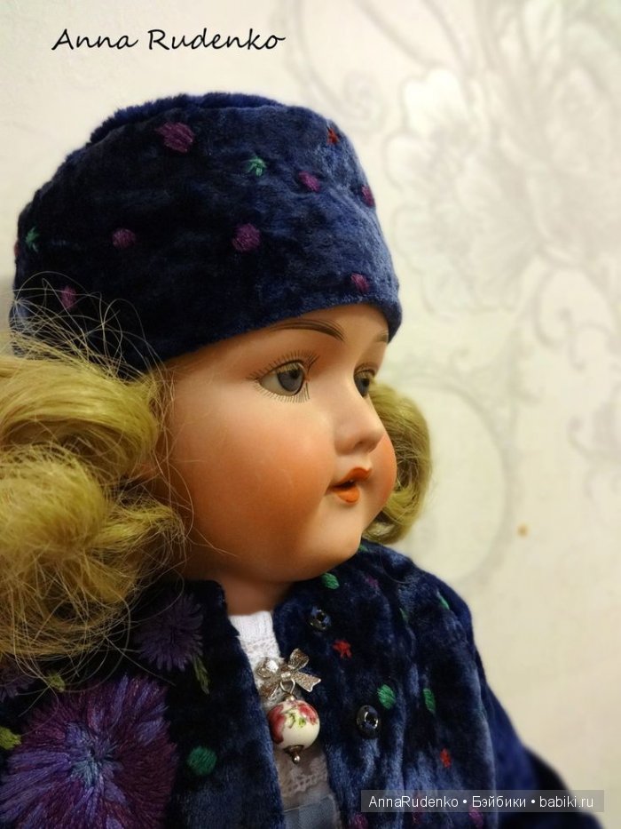 Антикварная кукла Луиза. Armand Marseille