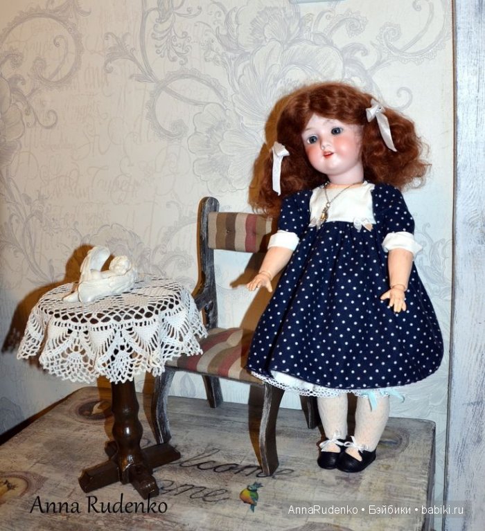 Антикварная малышка Ди (Диана). Armand Marseille