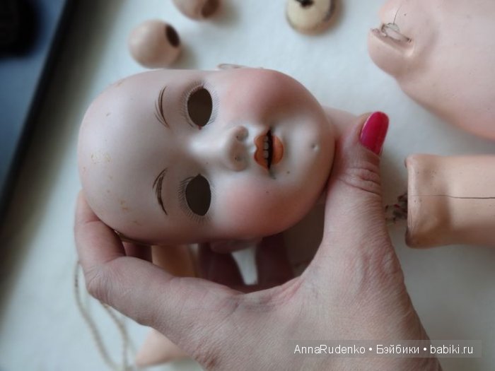 Антикварная кукла Амелия - маленькая принцесса. Armand Marseille (фото 10)