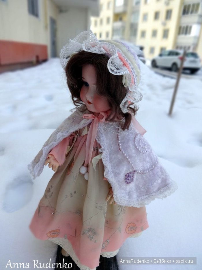 Антикварная кукла Амелия - маленькая принцесса. Armand Marseille