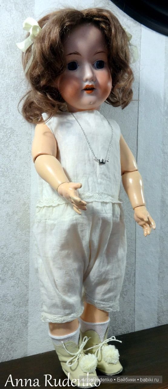 Антикварная кукла Амелия - маленькая принцесса. Armand Marseille