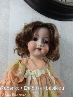 Антикварная кукла Амелия - маленькая принцесса. Armand Marseille