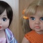 Две такие разные подружки! ООАКи куклы Gotz и неизвестной мне куколки.