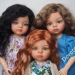 Три сестренки. ООАК кукол Поала Рейна, Paola Reina