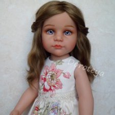 Девочка Юленька-милая очаровашечка.  Куколка от Gotz моими глазами
