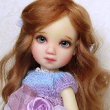 Долгожданная встреча. Моя куколка Мия от Лиз Фрост /Mia doll Liz Frost