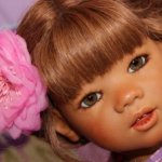 8 апреля -международный день цыган и моя любимая девочка Мунира от Annette Himstedt