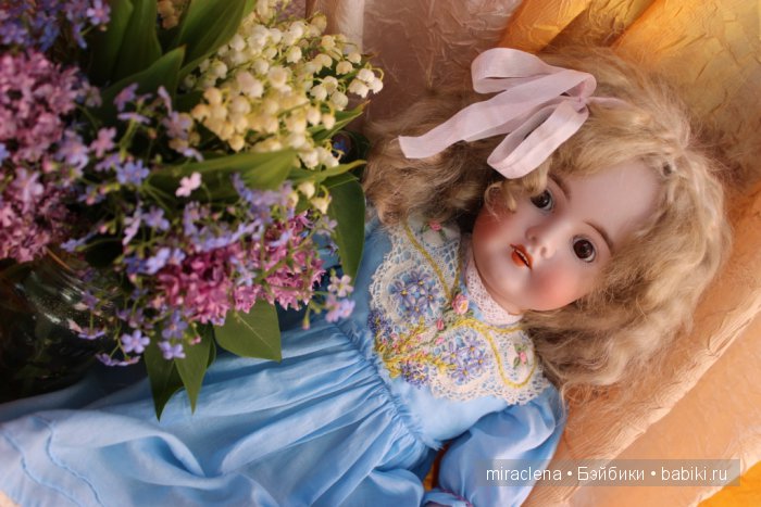 "...Не забудь и ты меня" или Королева Майя. Armand Marseille