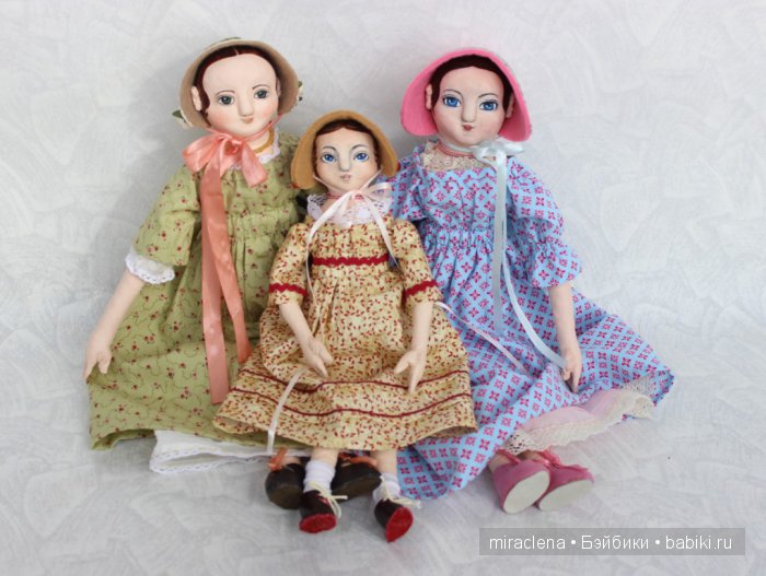 Куколки для подружек Лёли. 2 часть истории