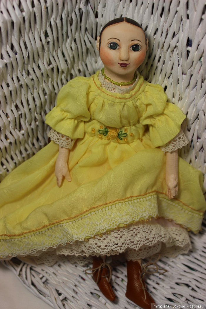 Осенние Изанки — Авторские куклы в антикварном стиле: будуарные (фото 8)
