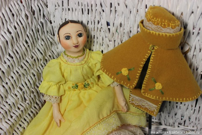 Осенние Изанки — Авторские куклы в антикварном стиле: будуарные (фото 9)