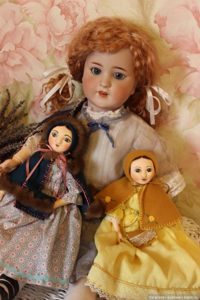 Осенние Изанки — Авторские куклы в антикварном стиле: будуарные