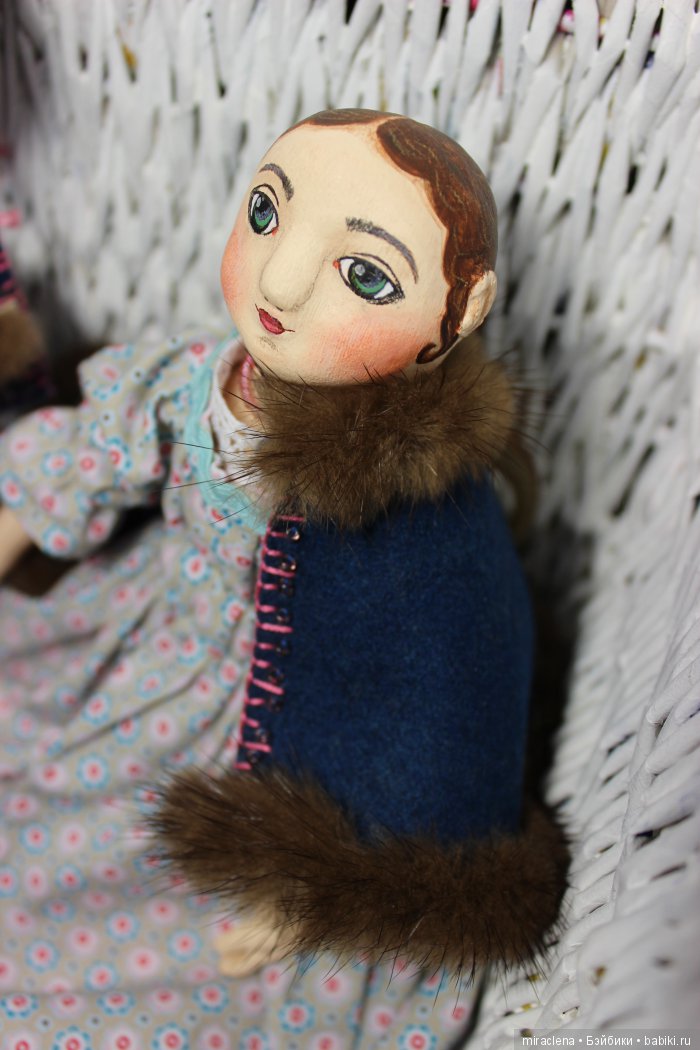 Осенние Изанки — Авторские куклы в антикварном стиле: будуарные