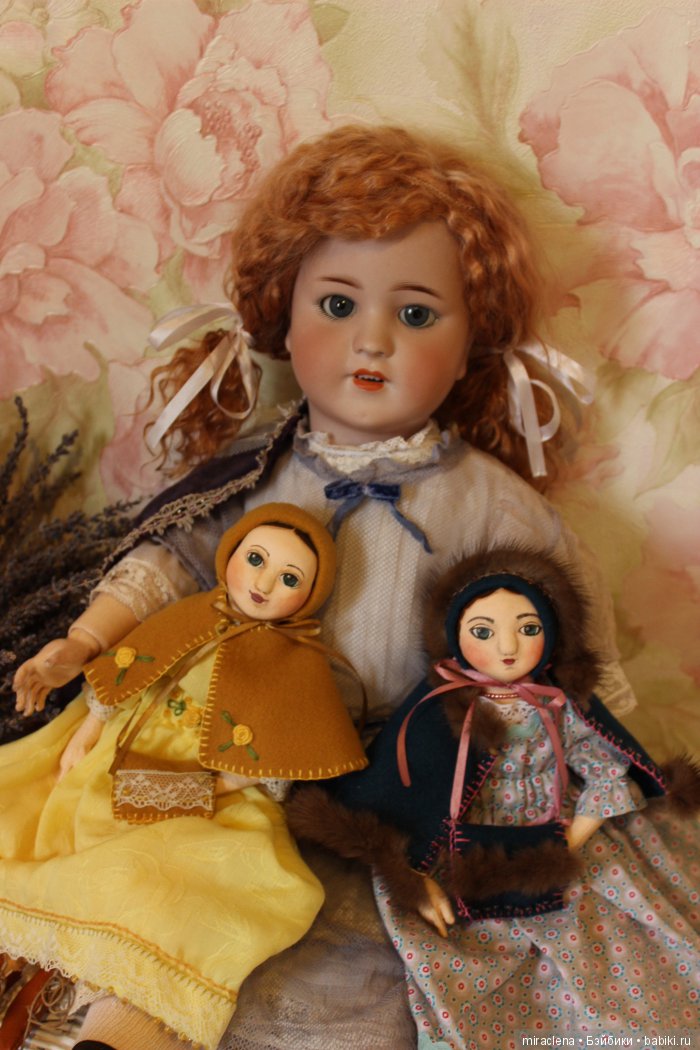 Осенние Изанки — Авторские куклы в антикварном стиле: будуарные