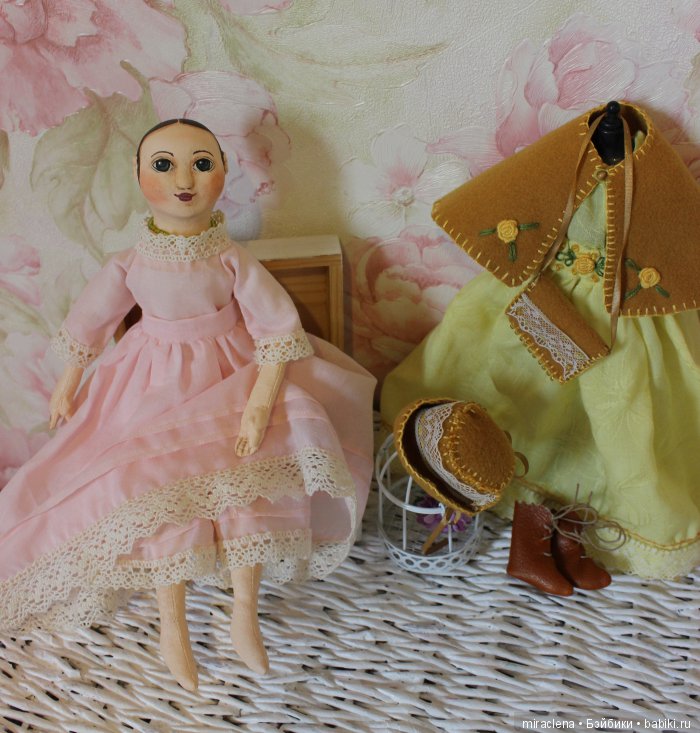 Осенние Изанки — Авторские куклы в антикварном стиле: будуарные (фото 4)